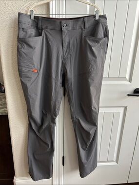 Men's Brunt Costello Tech Gray Pants - 40x34